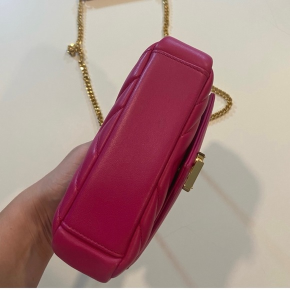 YSL mini hot pink/ fuchsia purse - Picture 10 of 12